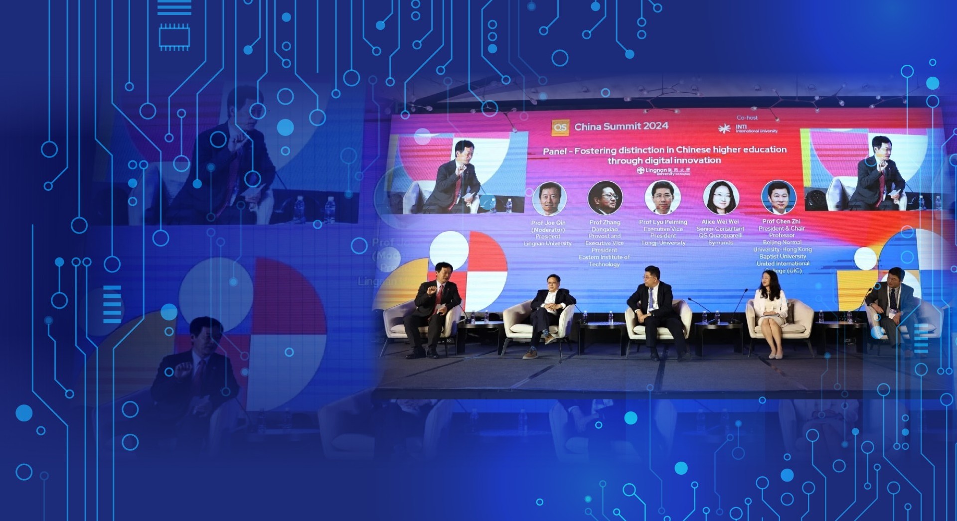 Lingnan’s President leads QS Summit panel on digital innovation
