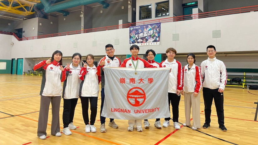 [Lingnan Touch] Lingnan athletes crowned USFHK karatedo and taekwondo champions