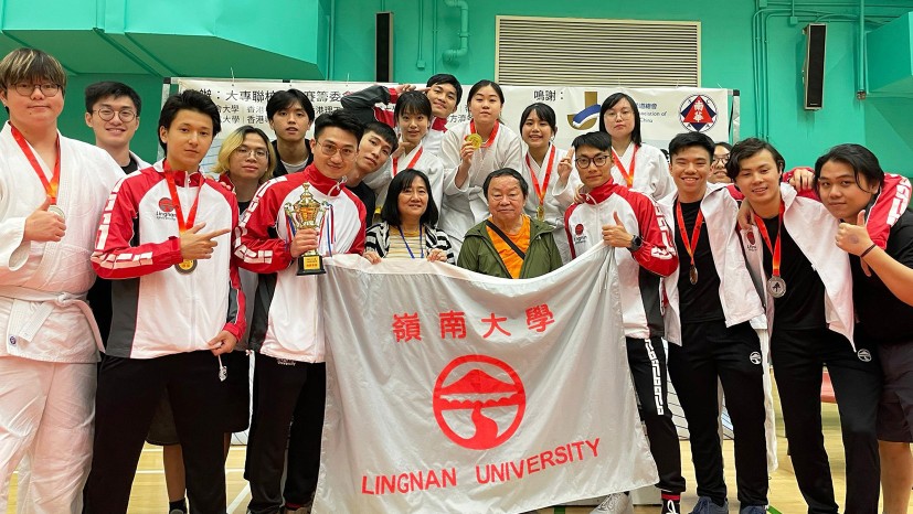 [Lingnan Touch] Lingnan University Judo Team wins nine awards at the 32nd Joint College Judo Competition