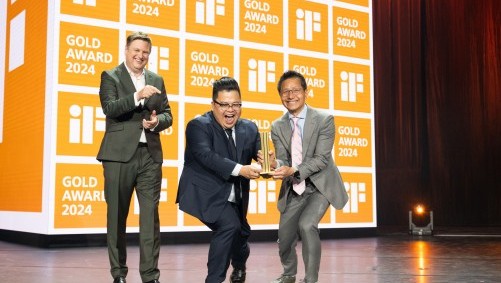 Lingnan’s low-cost compact air purifier PureAura wins Gold Award at iF Design Award 2024