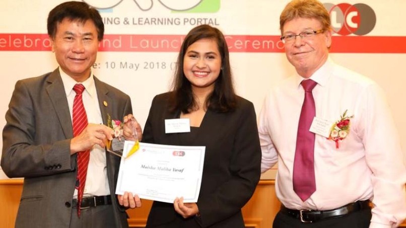Student wins Outstanding Contribution to Outcomes-Based Education Award