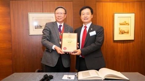 Lingnan data science expert President Joe Qin and Chair Professor of Computational Intelligence Prof Sam Kwong elected Fellows of the Hong Kong Academy of Engineering Sciences