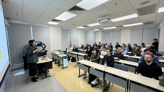 50多位嶺南大學教職員於線上線下出席是次講座。